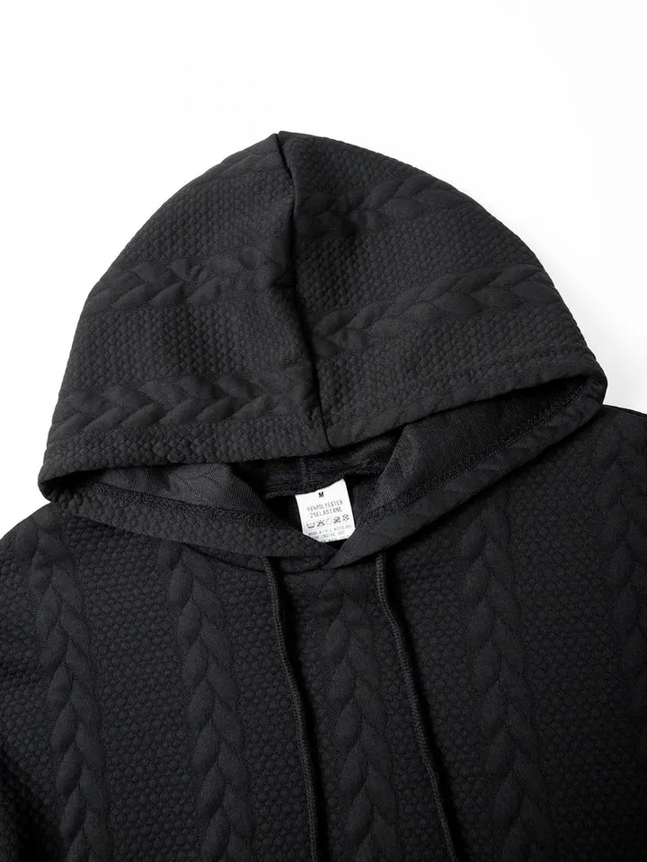 Jacky ™ - Casual Knitted Hooded Sweater With Front Pocket