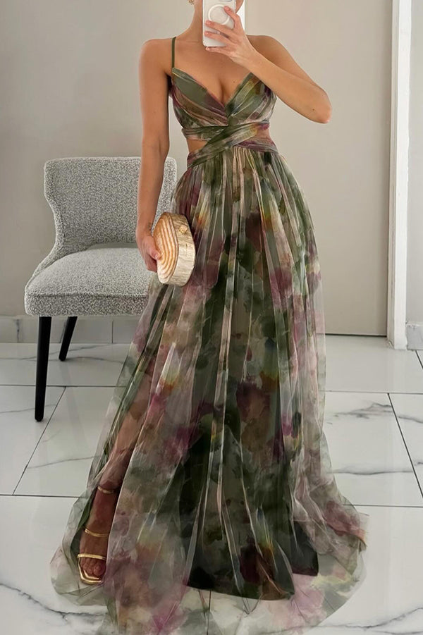 Giselle | Flattering Floral Maxi Dress