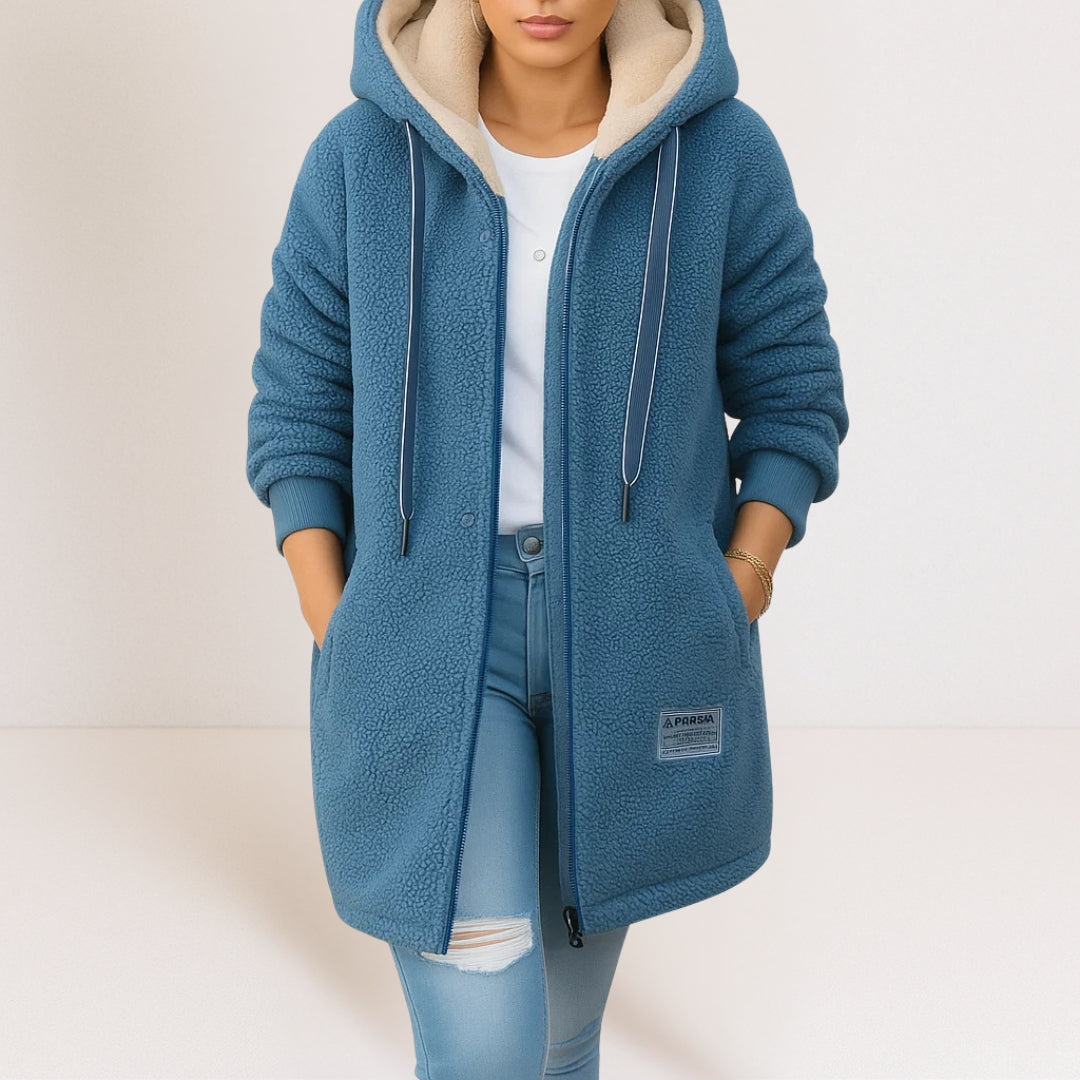 Evadne | Soft Fleece Zip Jacket