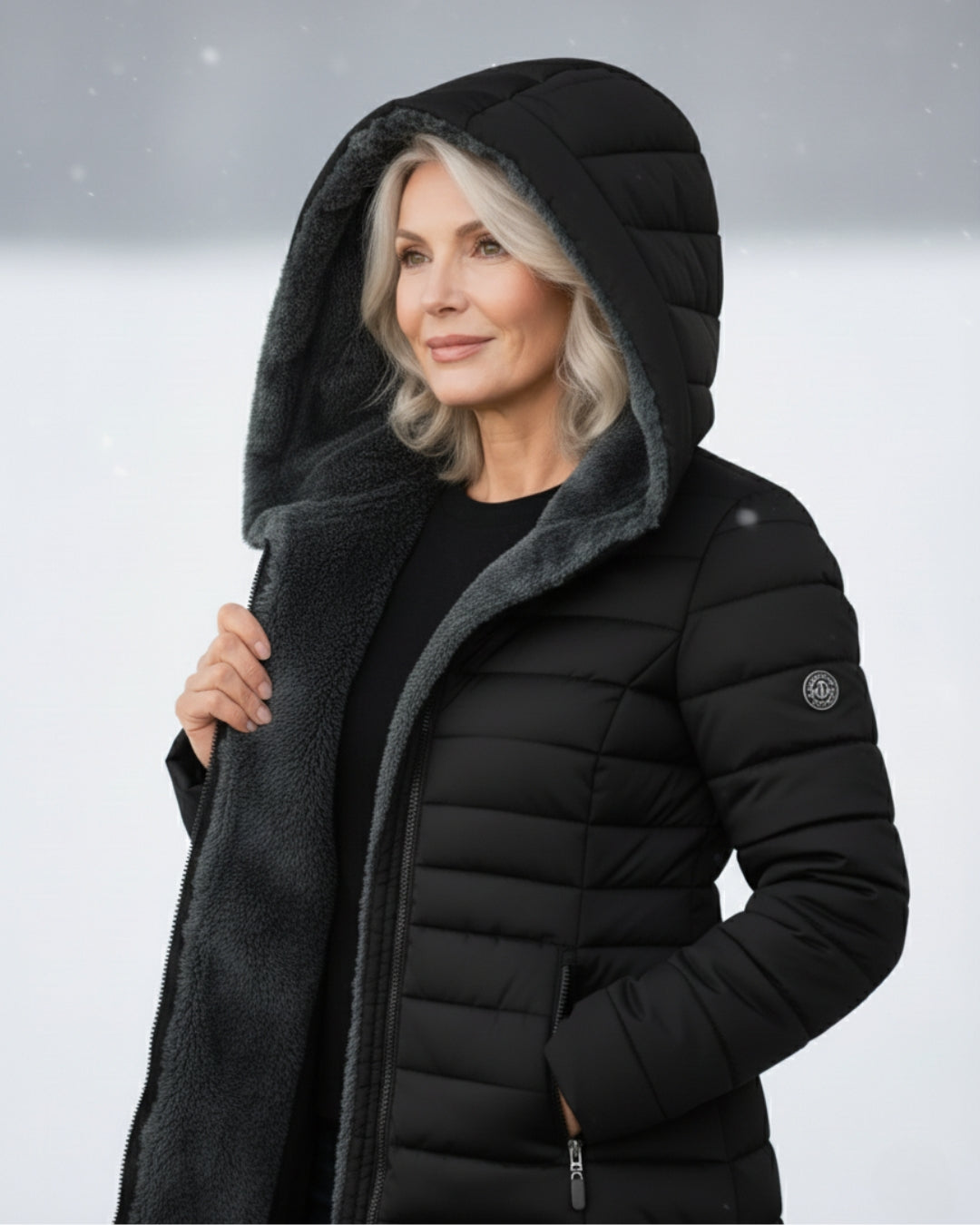 Aleya™ | Fleece Lined Puffer Jacket