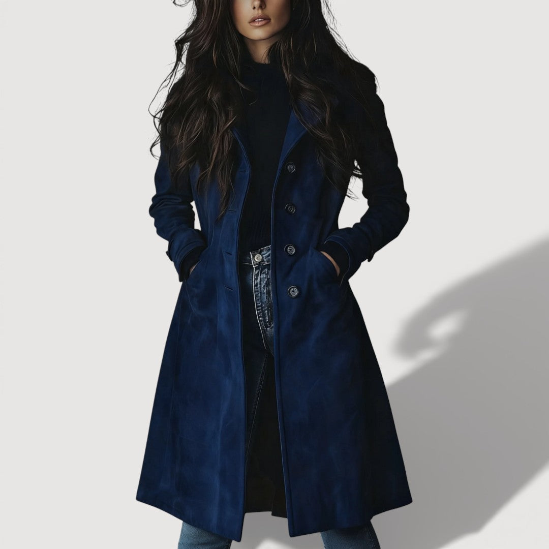 CARME – SUEDE TRENCH COAT