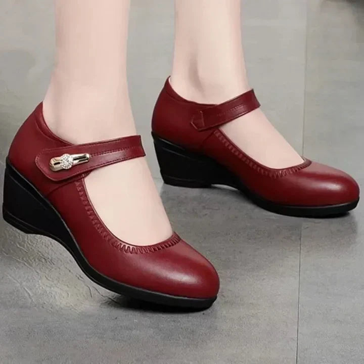 Vivienne | Elegant Comfort Mid-Heel Shoes