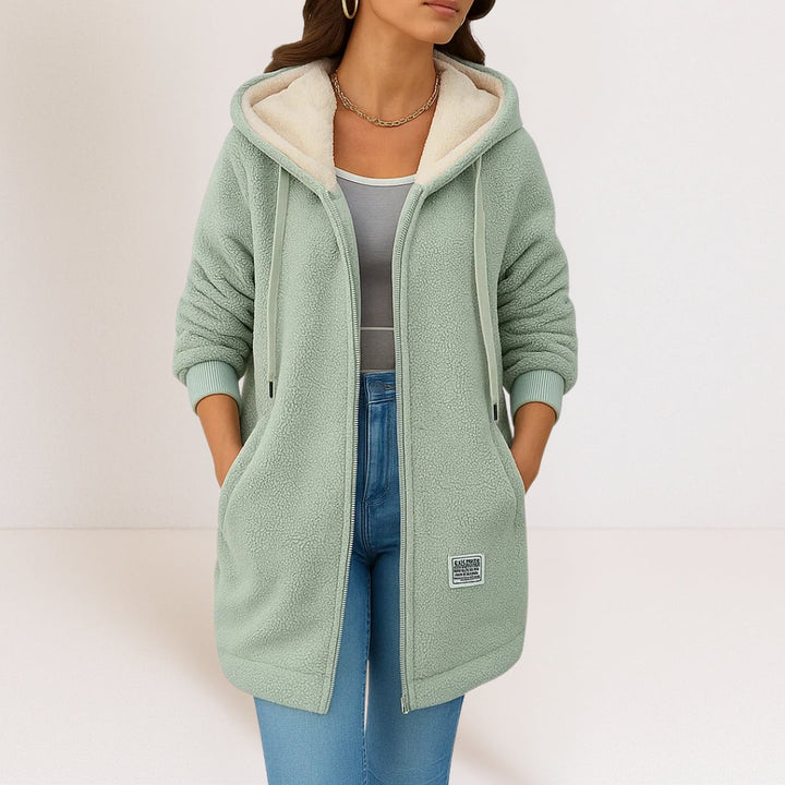 Evadne | Soft Fleece Zip Jacket