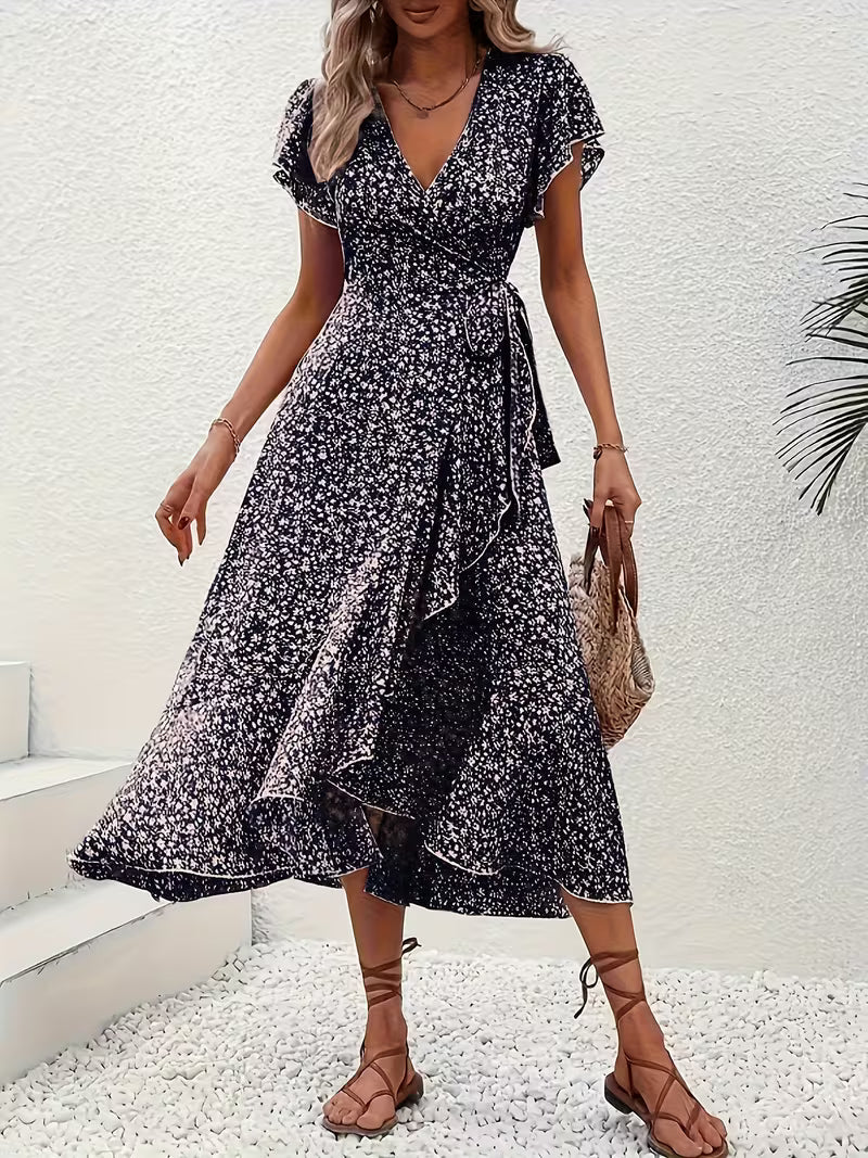 Elara | Flattering Wrap Dress