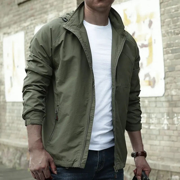 Nathese Waterproof Breathable Cargo Jacket for Men