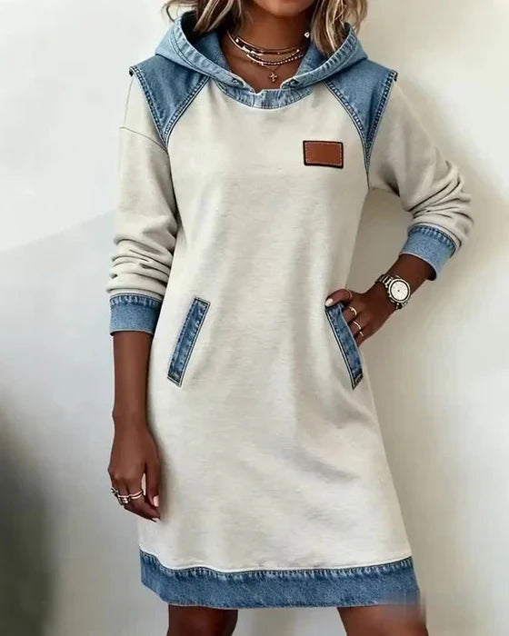 Lunariae ™ - Casual hooded dress