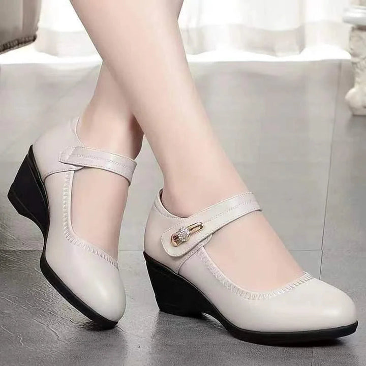 Vivienne | Elegant Comfort Mid-Heel Shoes