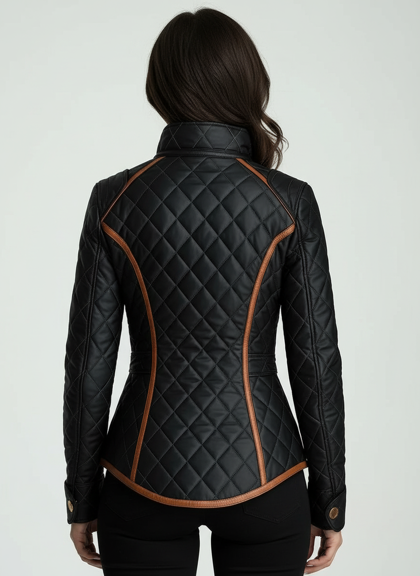 Elisa™ | Diamond-quilted Padded Jacket