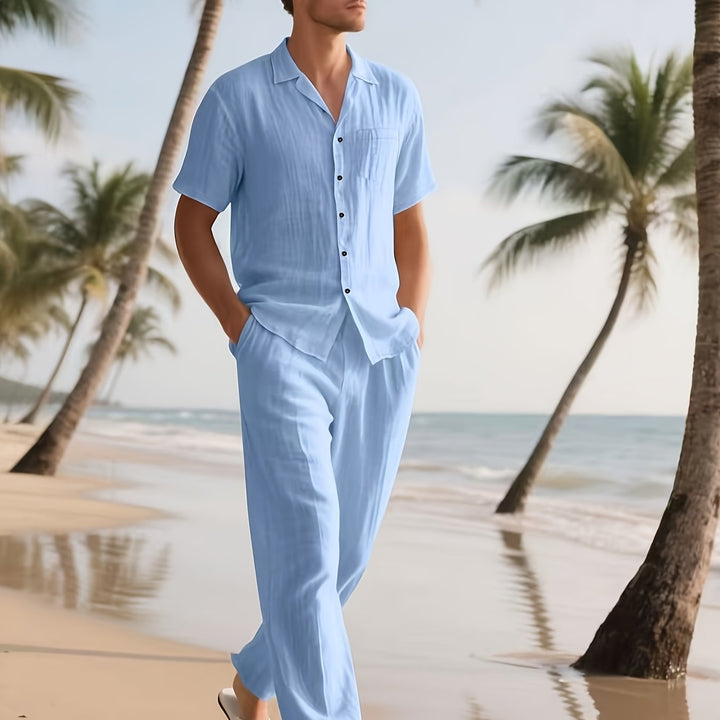 Aleanda | Men Premium Linen Set