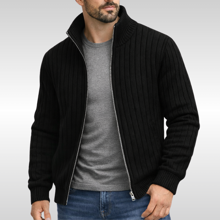 CALLUME ZIP CARDIGAN | REFINED STYLE, COMFORTABLE WARMTH