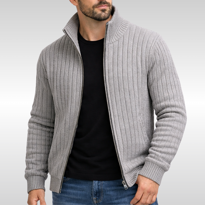 CALLUME ZIP CARDIGAN | REFINED STYLE, COMFORTABLE WARMTH
