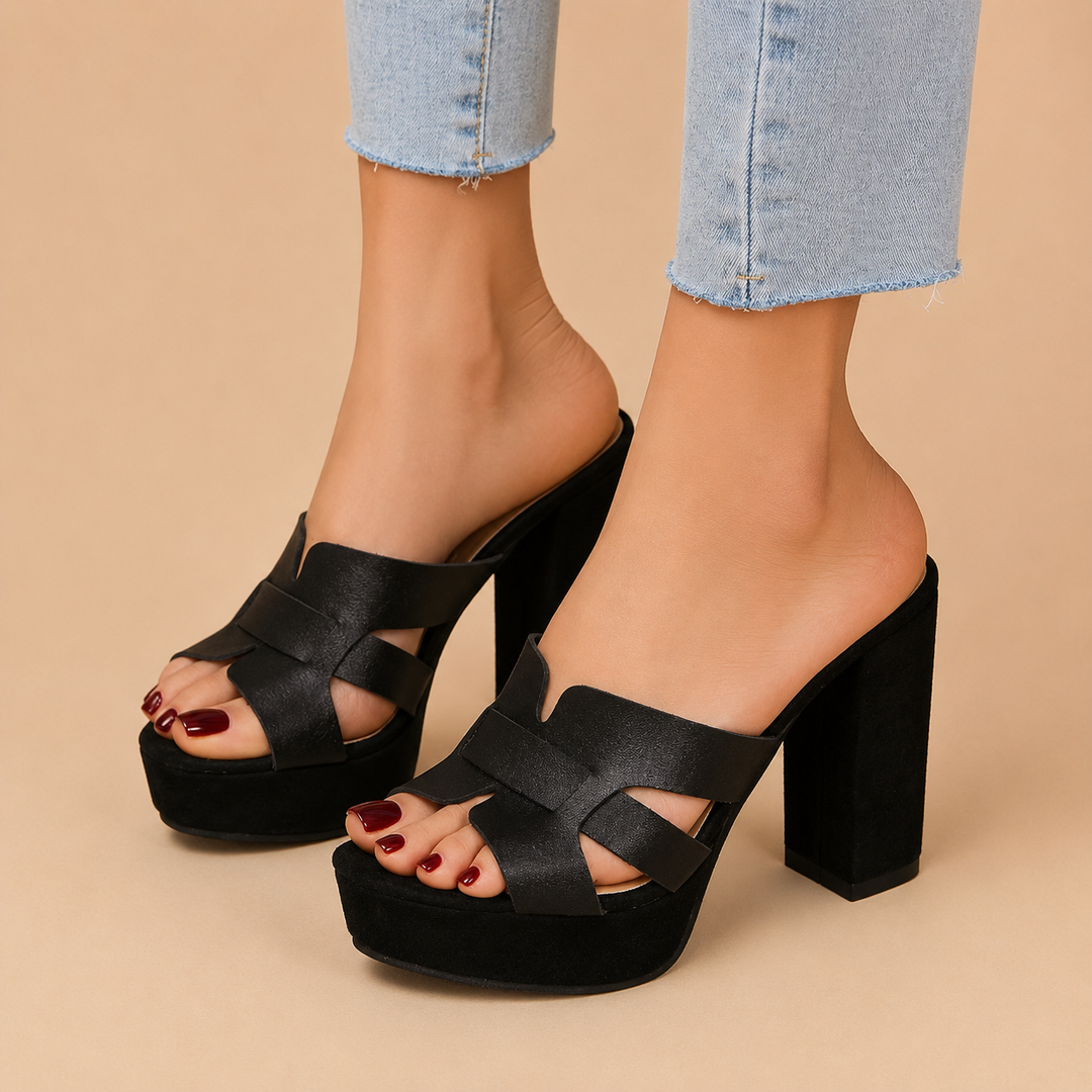 Verity | Elegant Comfort Block Heels