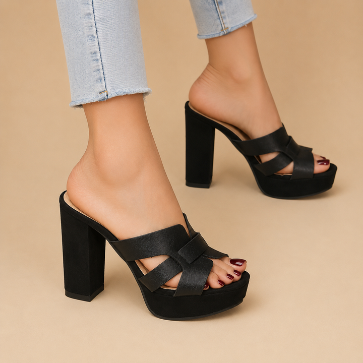 Verity | Elegant Comfort Block Heels