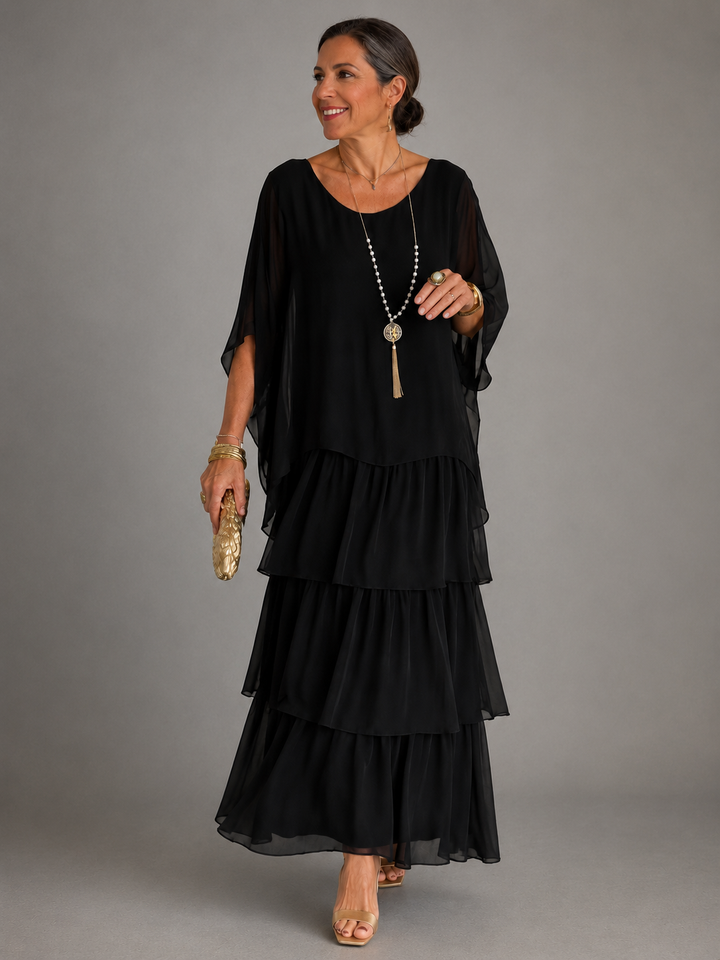 Seraphina | Graceful Layered Maxi Dress