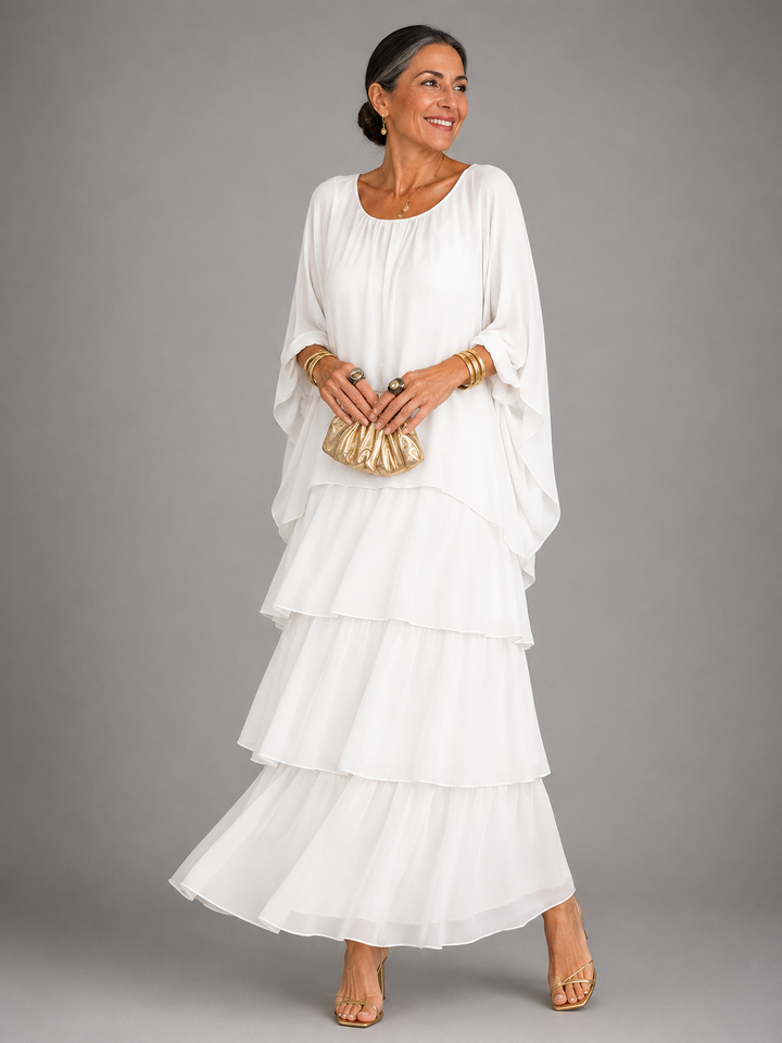Seraphina | Graceful Layered Maxi Dress