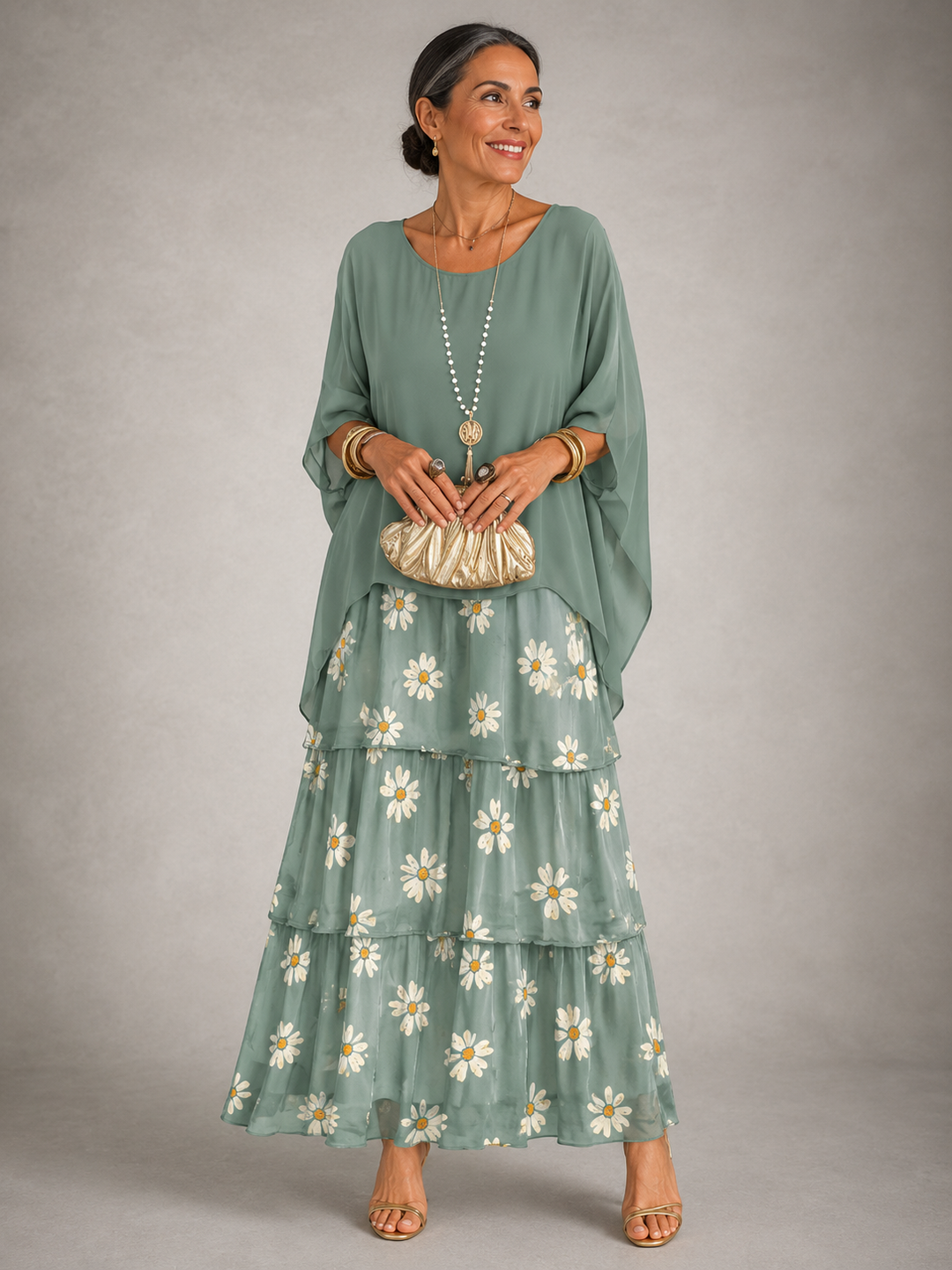 Seraphina | Graceful Layered Maxi Dress