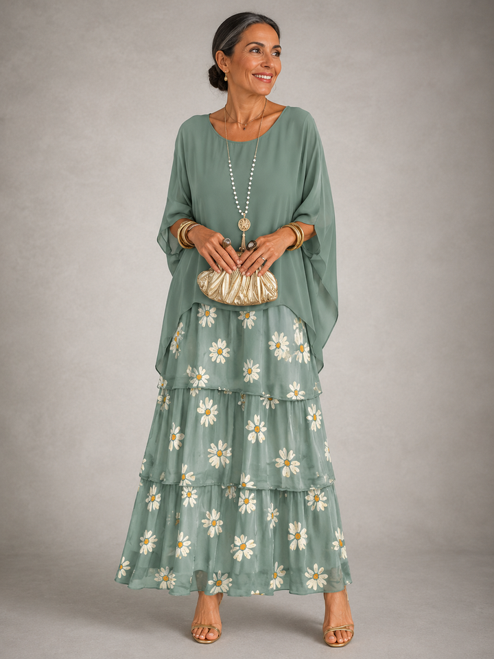 Seraphina | Graceful Layered Maxi Dress