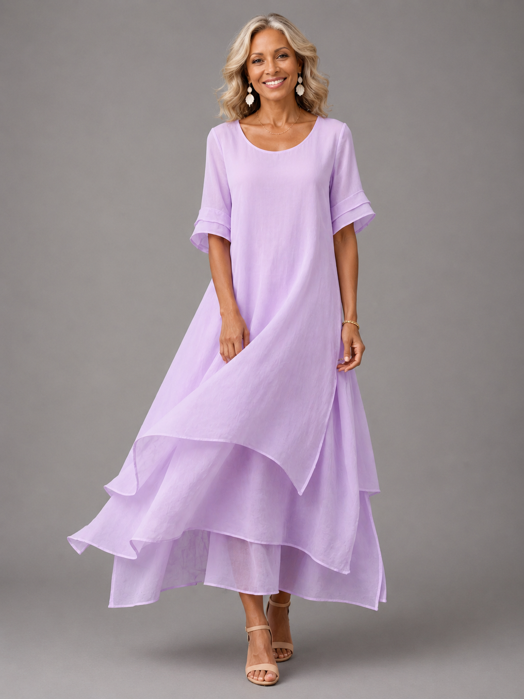 Seraphina | Airy Tiered Maxi Dress