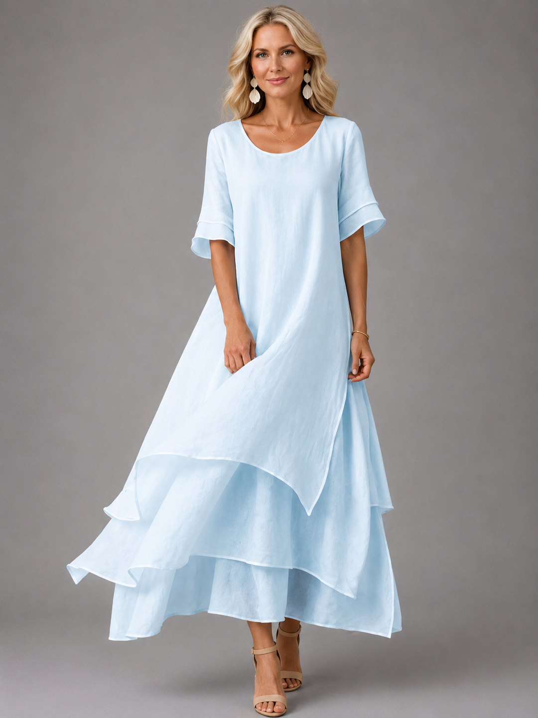 Seraphina | Airy Tiered Maxi Dress