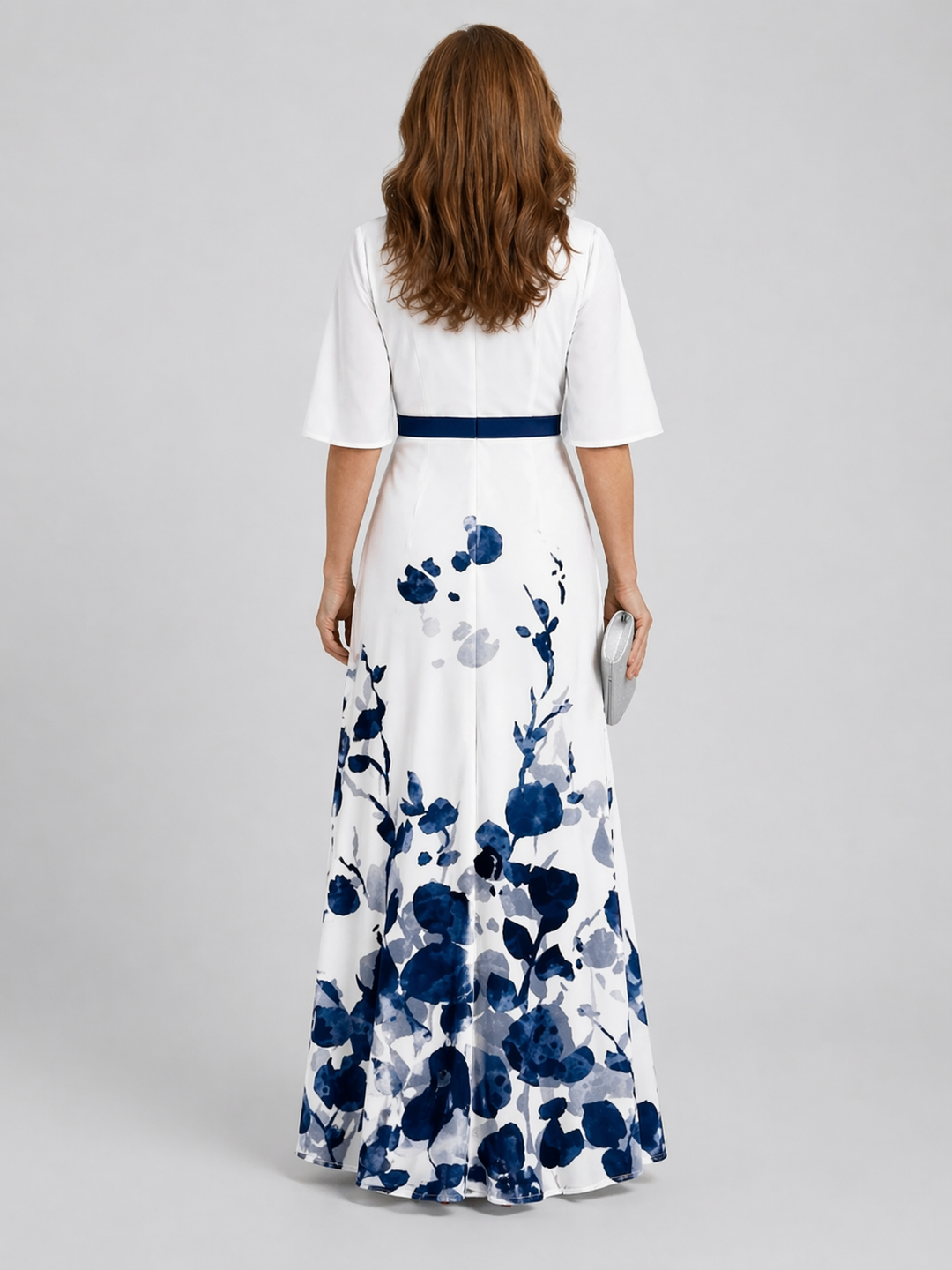 Athena | Elegant Floral Maxi Dress