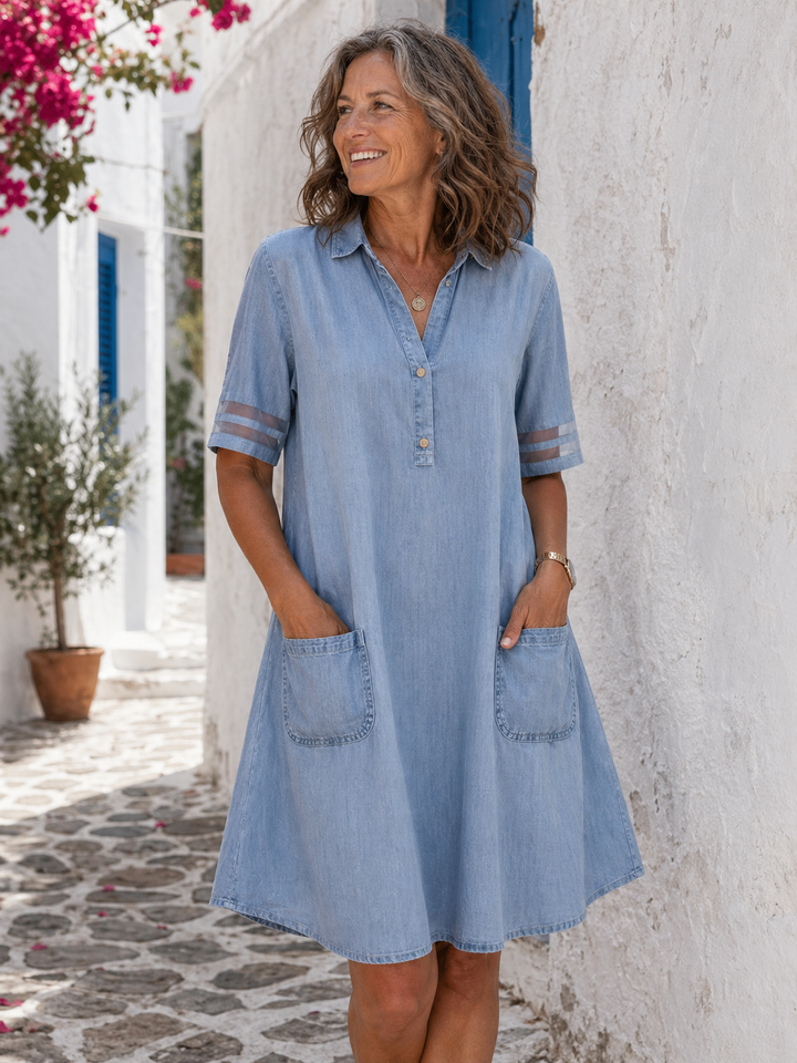 Daisy - Casual Denim Dress