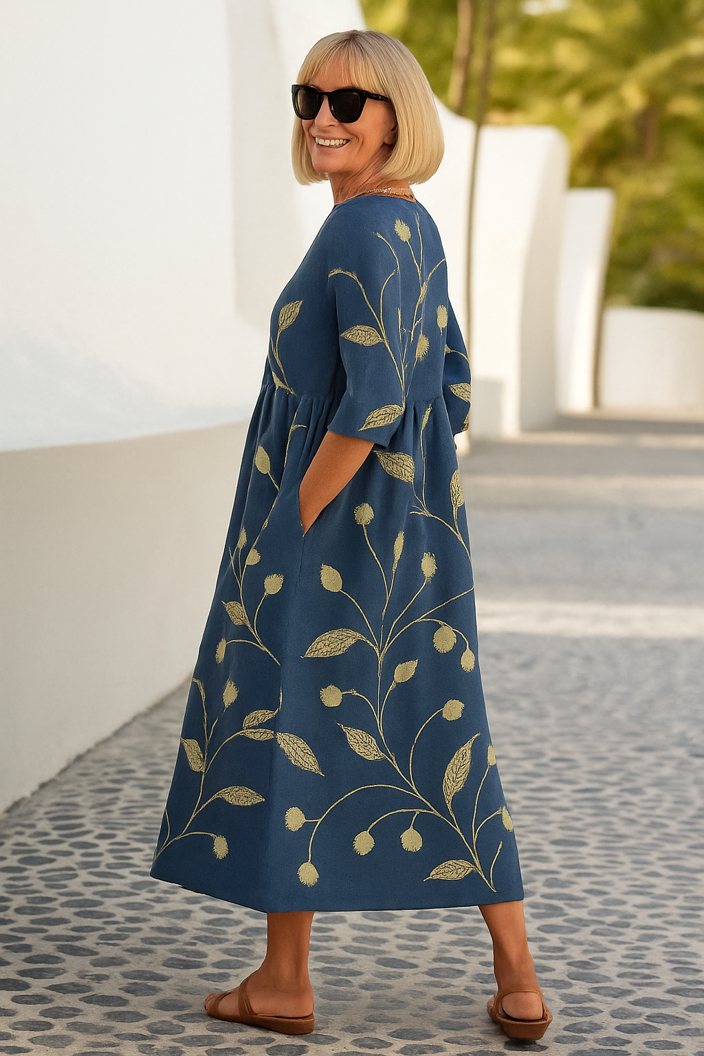 Clara | Effortless Relaxed Midi Dress