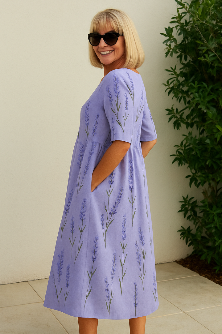 Clara | Effortless Relaxed Midi Dress