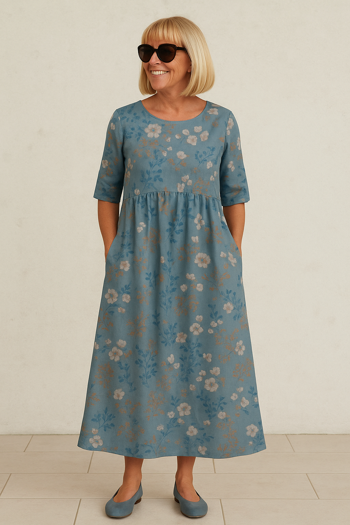 Clara | Effortless Relaxed Midi Dress