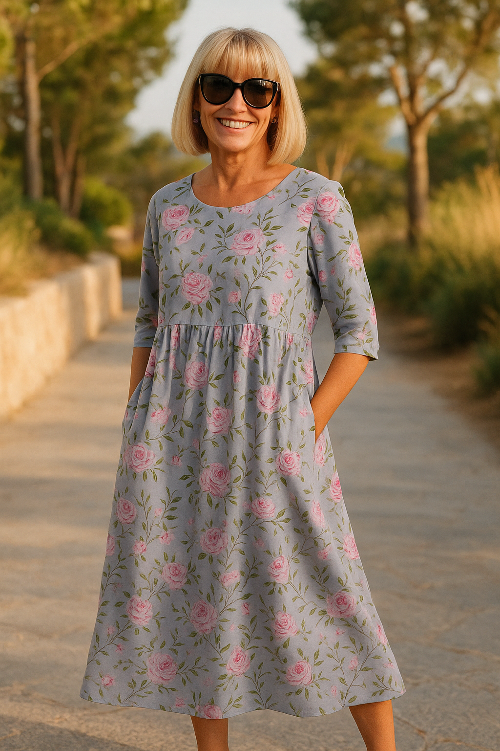 Clara | Effortless Relaxed Midi Dress