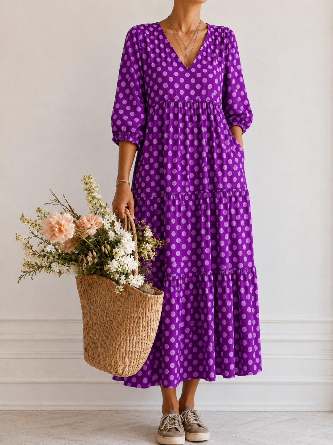 Marissa | Bohemian Floral Maxi Dress