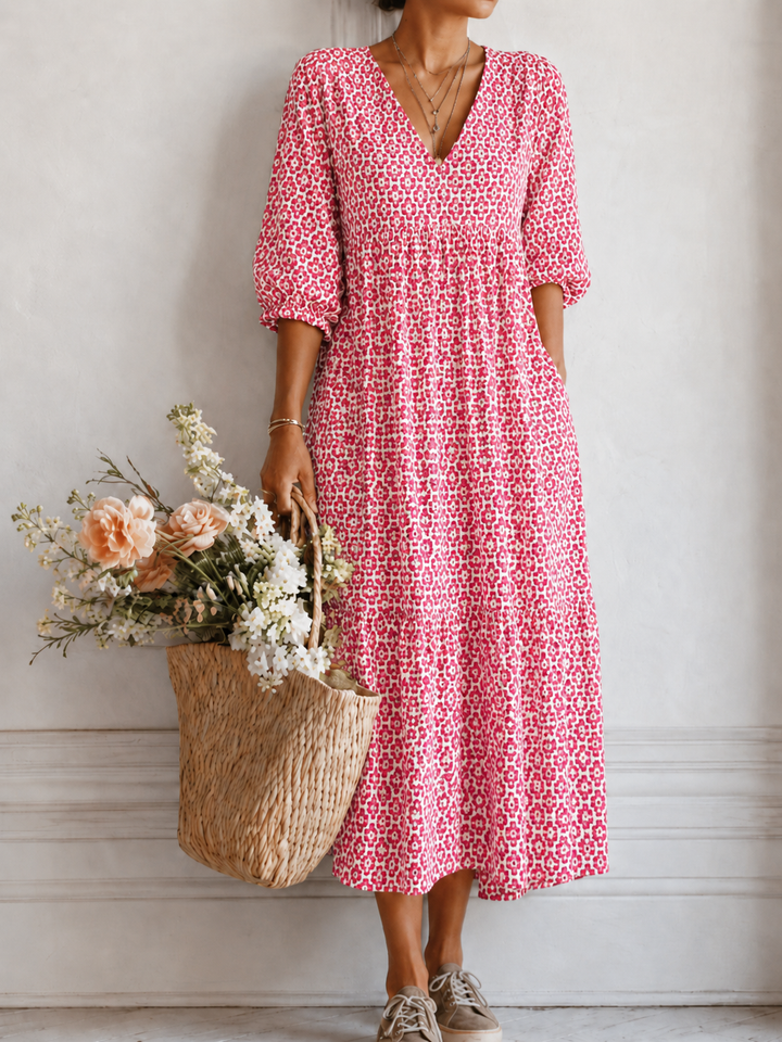 Marissa | Bohemian Floral Maxi Dress