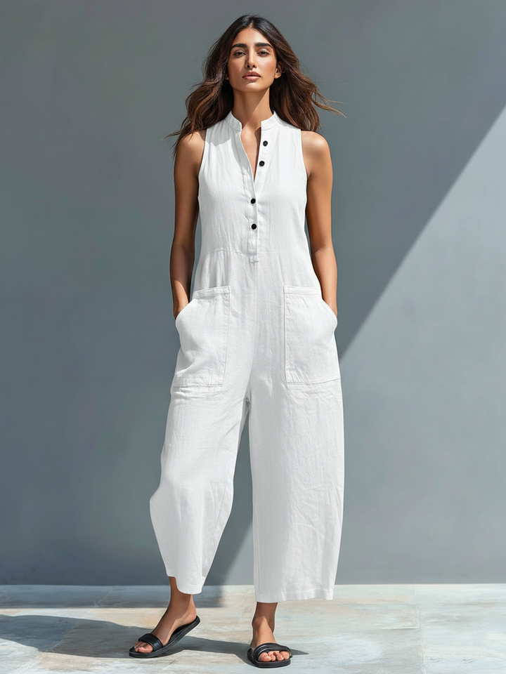 Lucia | Elegant Sleeveless Jumpsuit