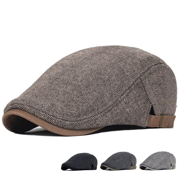 Beckam | Modern Men Herringbone Cap