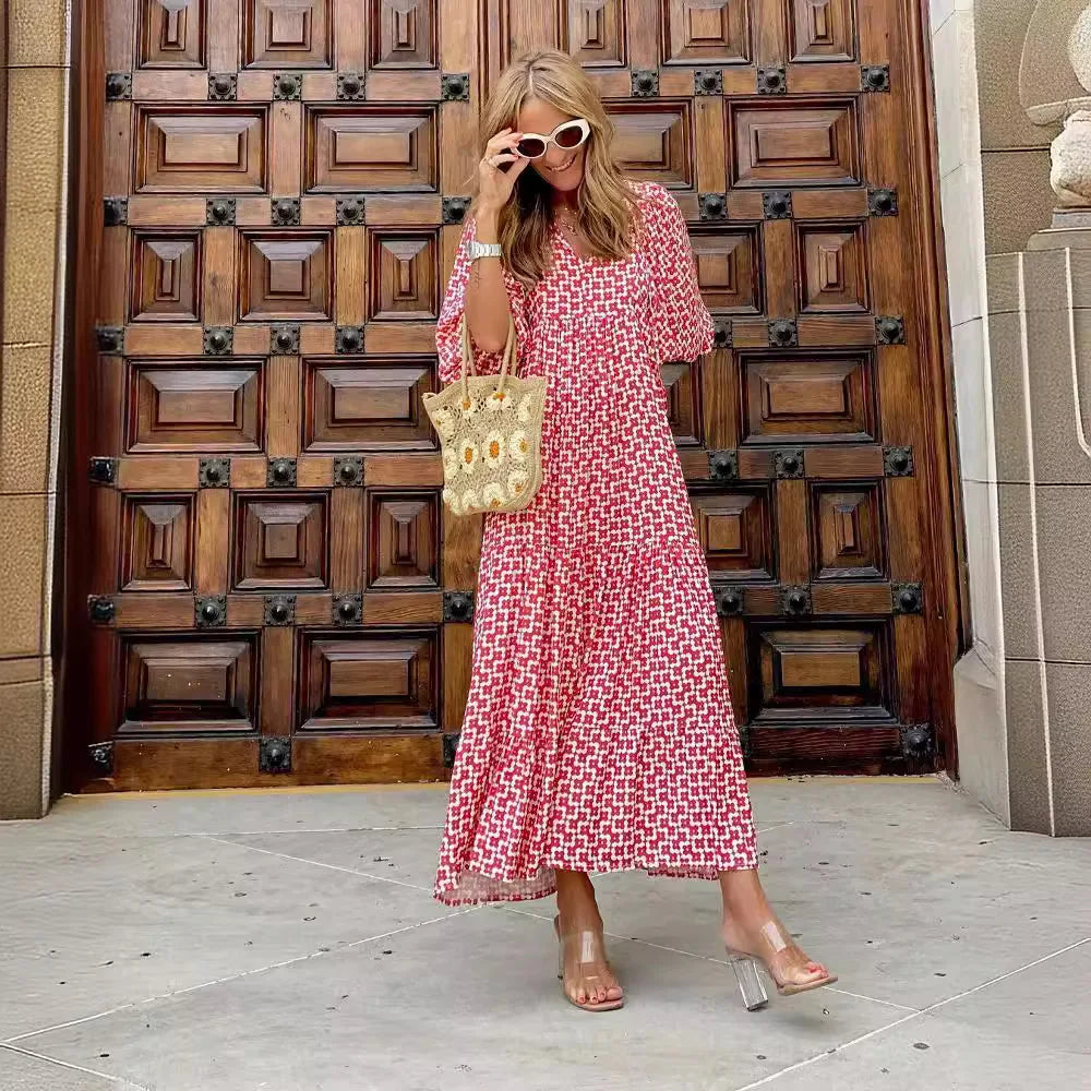 Marissa | Bohemian Floral Maxi Dress