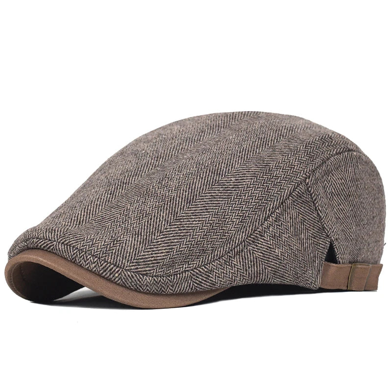 Beckam | Modern Men Herringbone Cap