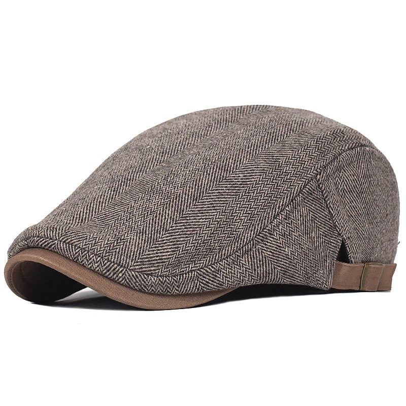 Beckam | Modern Men Herringbone Cap
