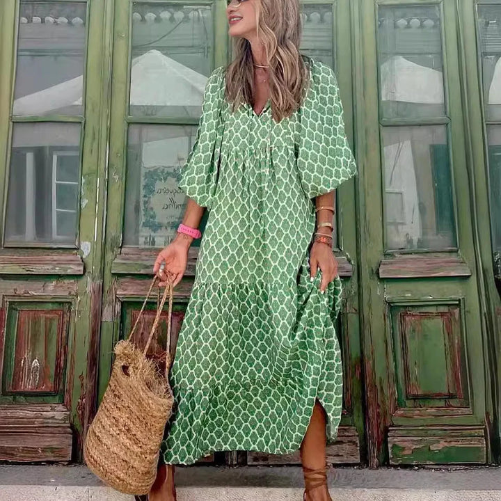 Marissa | Bohemian Floral Maxi Dress