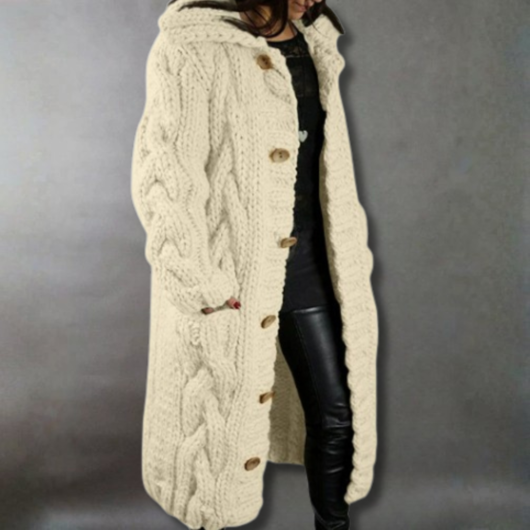 KARINE ™ | ELEGANT COSY COAT WITH TUMMY COVERAGE
