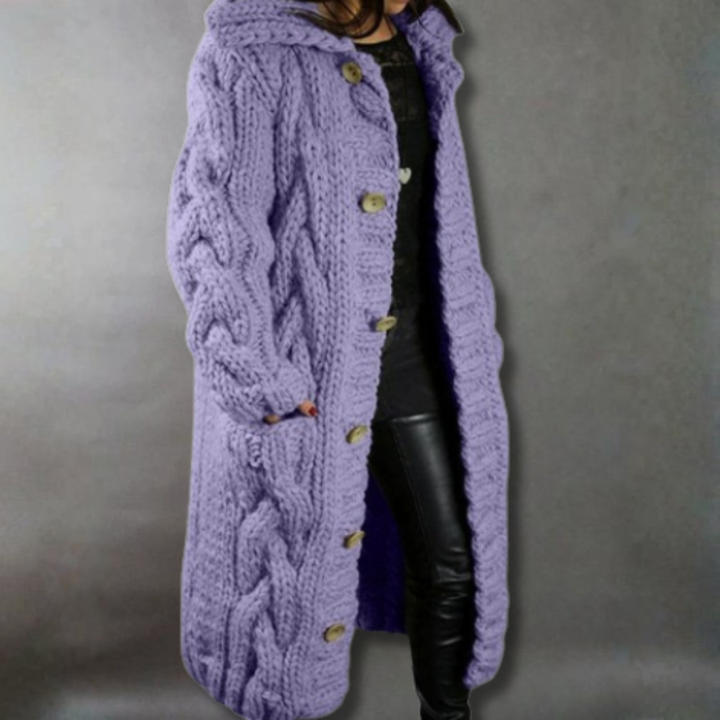 KARINE ™ | ELEGANT COSY COAT WITH TUMMY COVERAGE