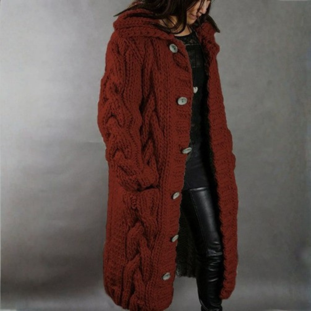 KARINE ™ | ELEGANT COSY COAT WITH TUMMY COVERAGE