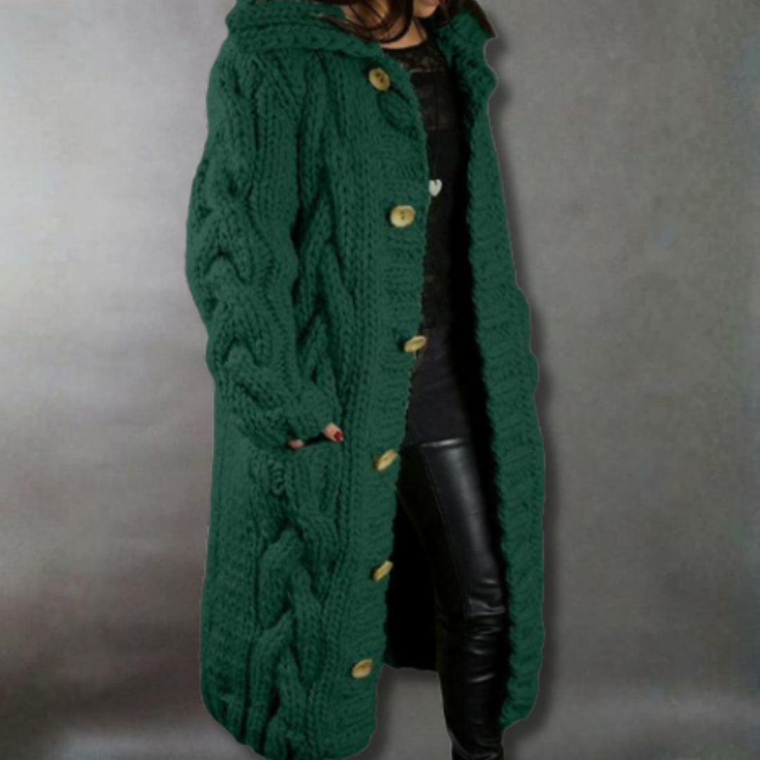 KARINE ™ | ELEGANT COSY COAT WITH TUMMY COVERAGE