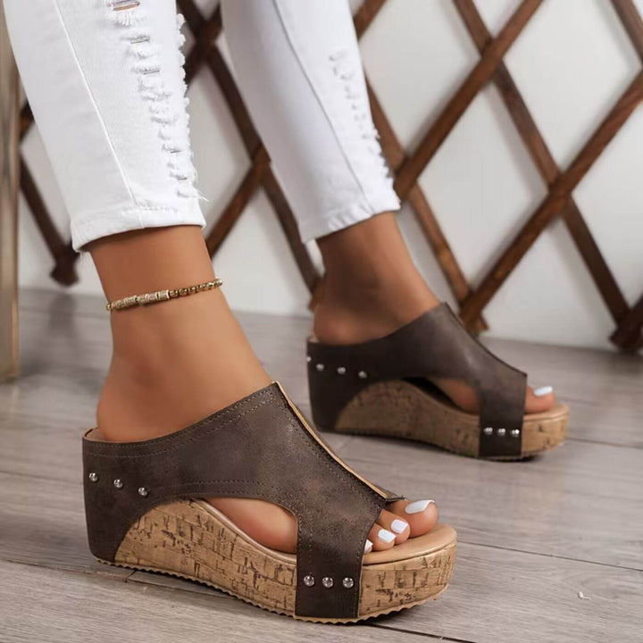 Lillian | Comfort Orthopedic Wedge Sandals