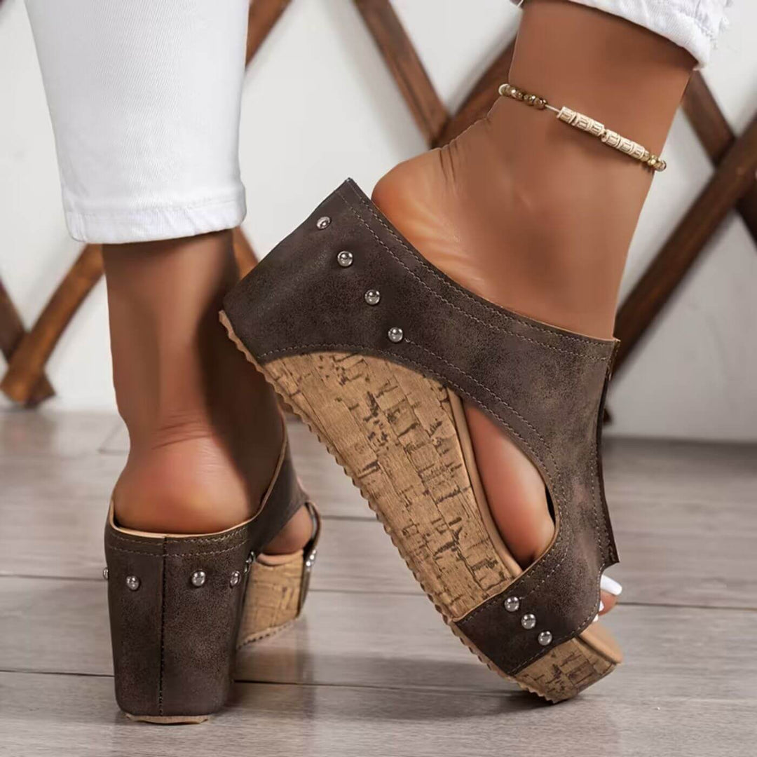 Lillian | Comfort Orthopedic Wedge Sandals