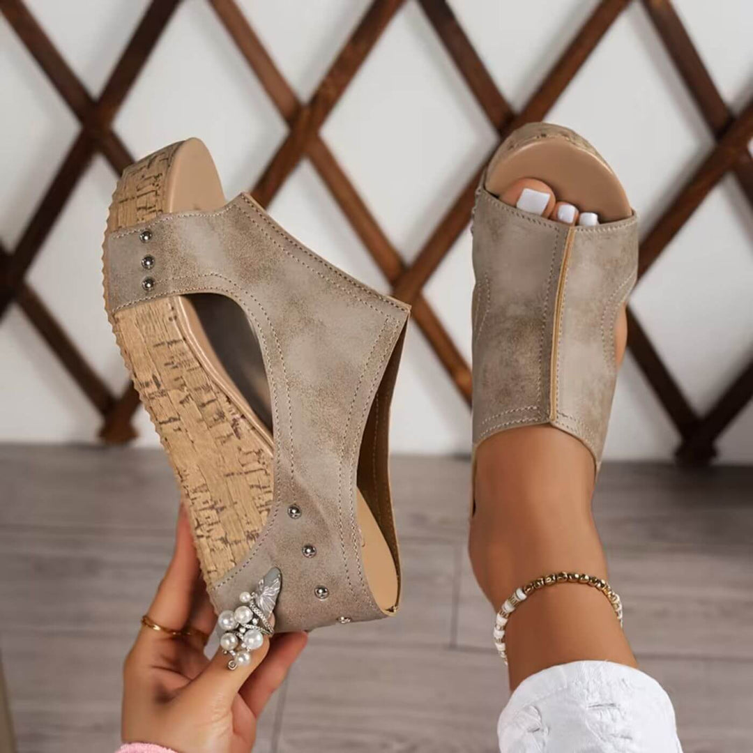 Lillian | Comfort Orthopedic Wedge Sandals
