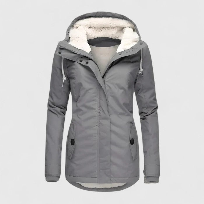 Amélie ™ | Waterproof winter coat with hood