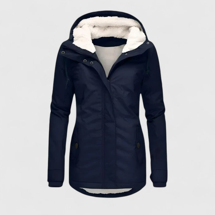 Amélie ™ | Waterproof winter coat with hood