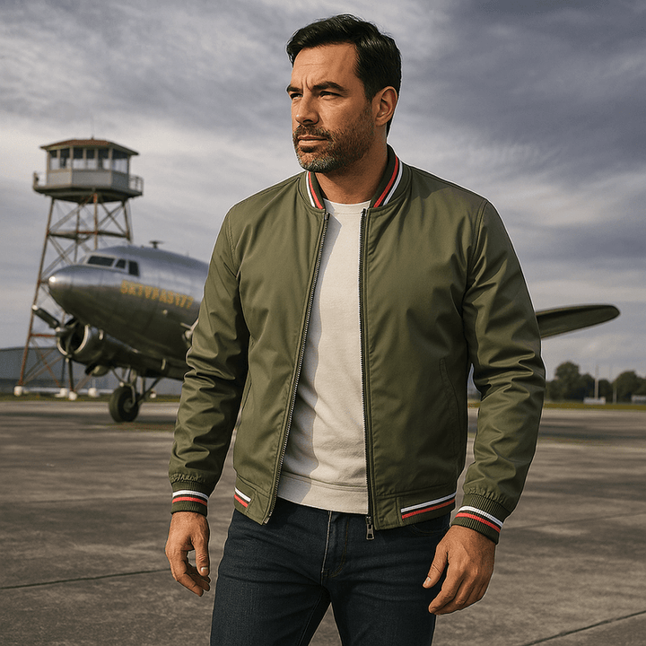 Mason | Classic Bomber Jacket – Lightweight Zip-Up Windbreaker