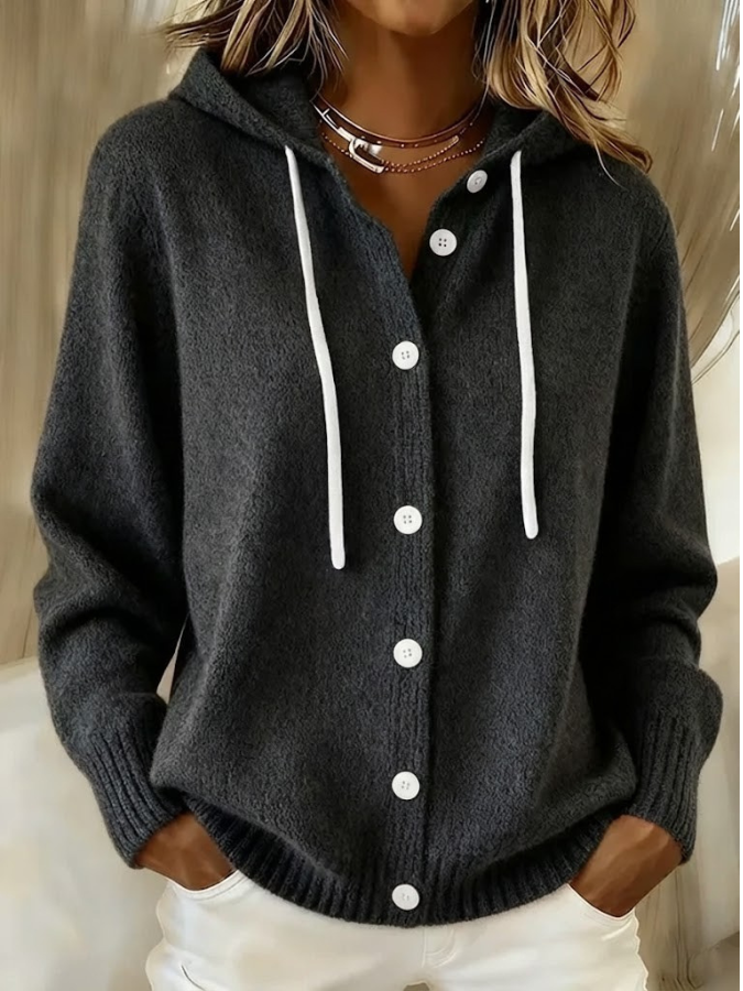 Penelope | Soft Knit Button Cardigan