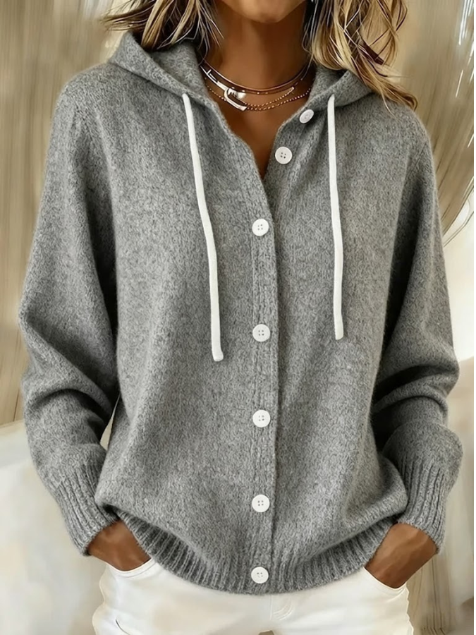 Penelope | Soft Knit Button Cardigan