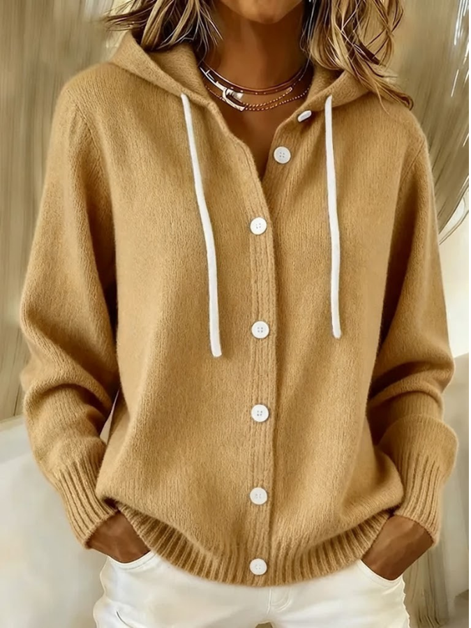Penelope | Soft Knit Button Cardigan
